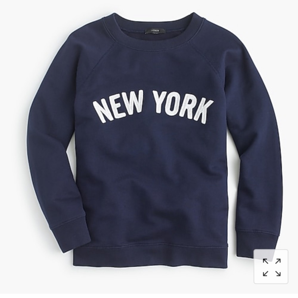 JCrew New York sweatshirt